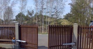 Купить распашные ворота из штакетника Смоленск, цена от 2761 руб.