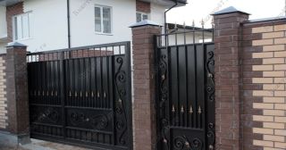 Купить распашные ворота кованные Смоленск, цена от 4845 руб.